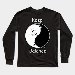 Keep balance Long Sleeve T-Shirt